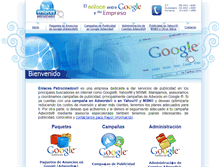 Tablet Screenshot of enlacespatrocinados.com.mx